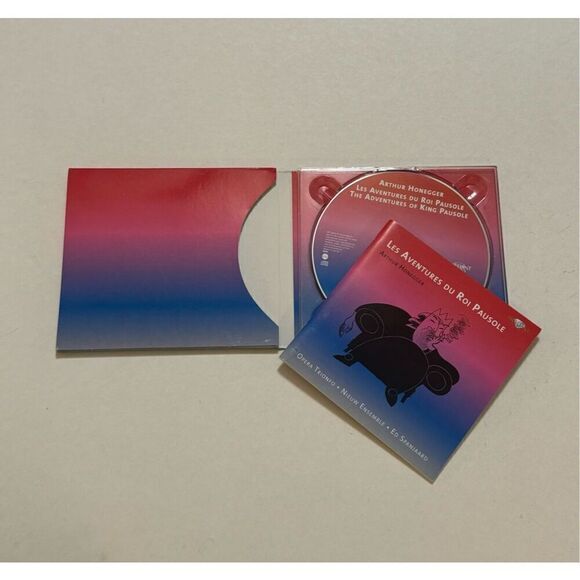 Nieuw Ensemble-Honegger -Les Aventures du Roi Pausole (2010, CD, Digipak) - Picture 9 of 9